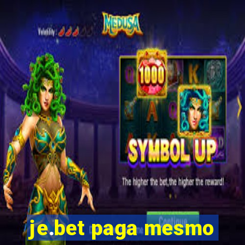 je.bet paga mesmo